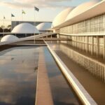 Vista do Congresso Nacional em Brasília, simbolizando candidatura ao Senado em 2026 no Brasil.