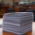 Edifícios do TCU e Banco Central em Brasília, simbolizando suspensão de inspeção por falta de provas.