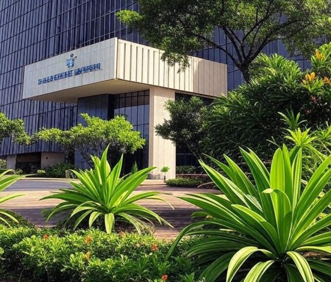 Edifício do Banco Central do Brasil em Brasília, representando defesa da independência dos bancos centrais.