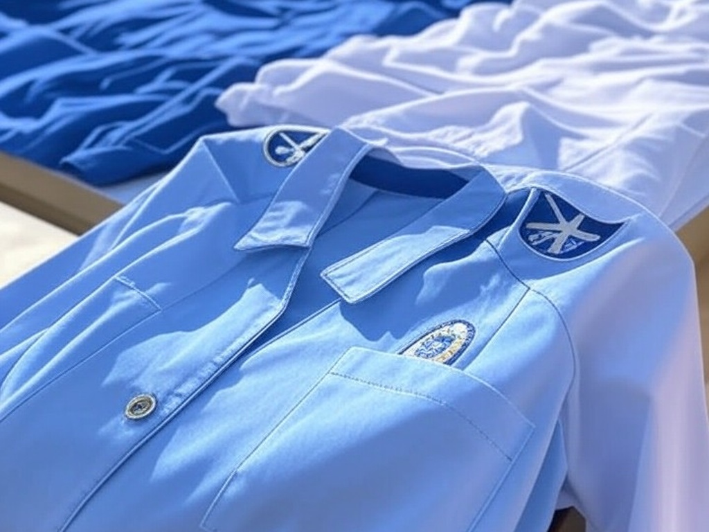 Uniformes novos de agentes de saúde em centro no DF, facilitando identificação em Santa Maria e Gama.