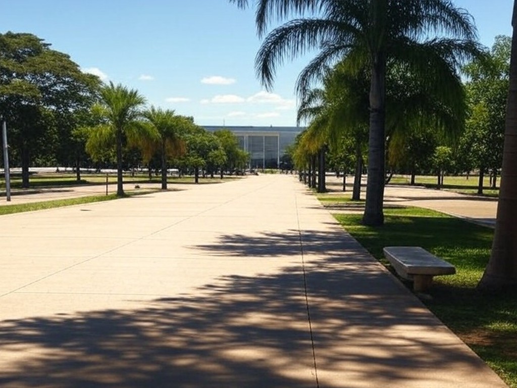 Edifício governamental em Brasília representando plano de inclusão produtiva para pessoas em situação de rua.