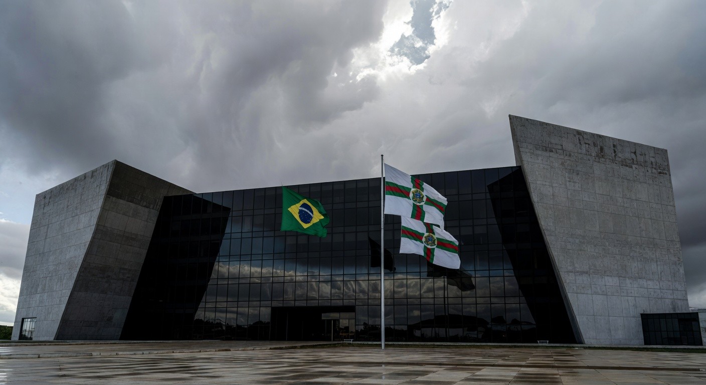 Edifício da CLDF em Brasília sob céu nublado, representando concessão controversa de título honorário a juiz do TJDFT.