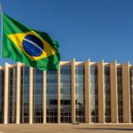 Edifício da PGR em Brasília, representando denúncia por importunação sexual contra ex-ministro.