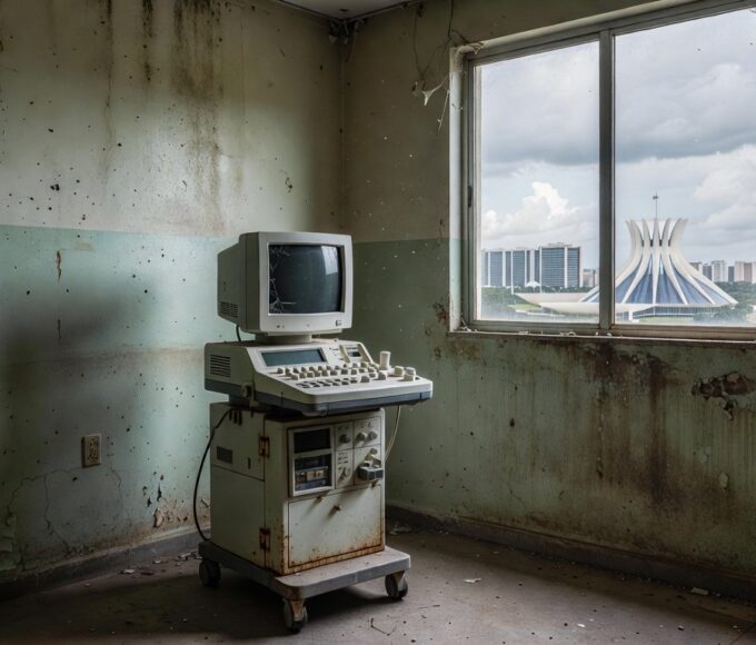 Fachada da Câmara Legislativa do DF em Brasília, representando aprovação tardia de lei para ecocardiograma em bebês com Down.