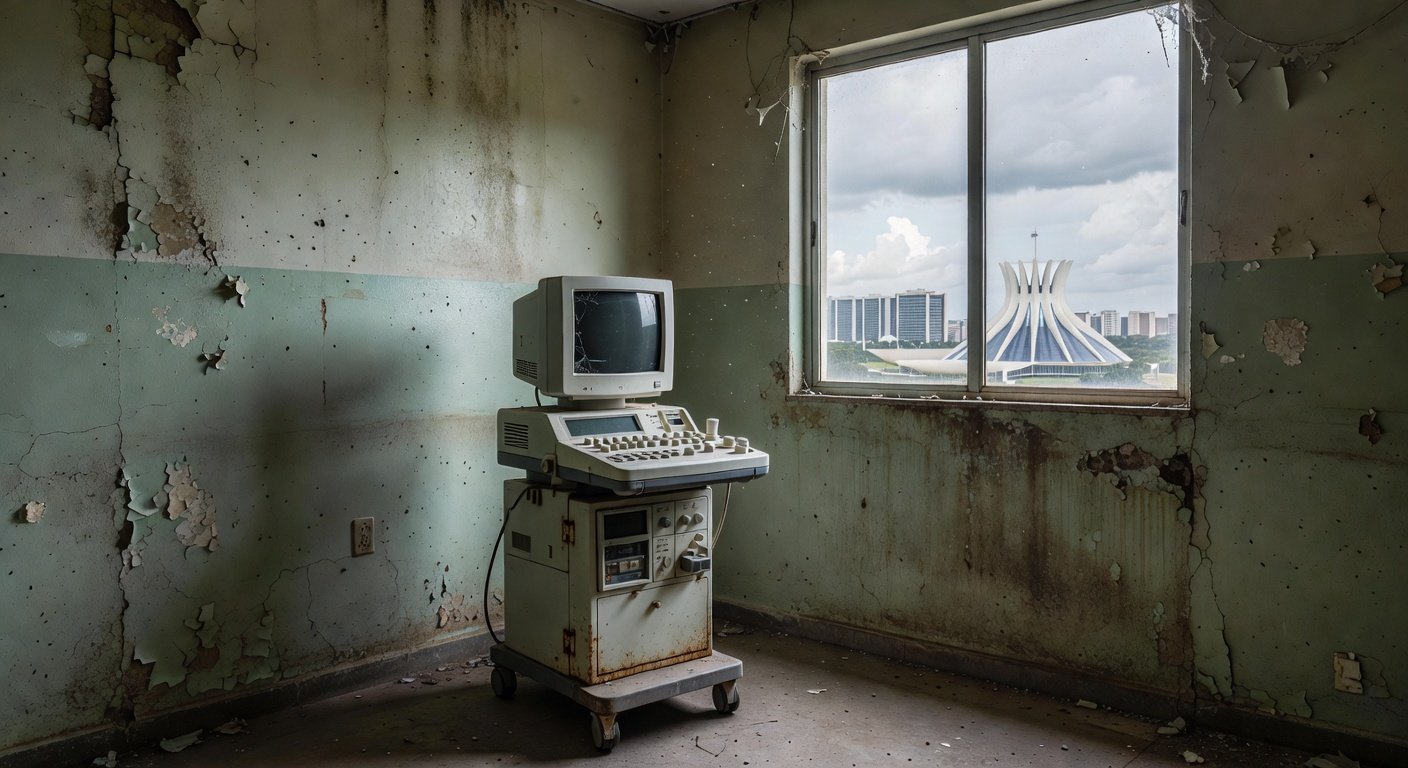 Fachada da Câmara Legislativa do DF em Brasília, representando aprovação tardia de lei para ecocardiograma em bebês com Down.