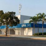 Fachada da UPA de Brazlândia no DF, iniciando teleconsultas como a 10ª unidade.