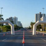 Rua no Gama, DF, preparada para a etapa do Sesc+Corridas com percursos de 5 km e 10 km em 24 de maio.