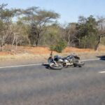 Colisão entre motocicleta e caminhão no Gama, Brasília