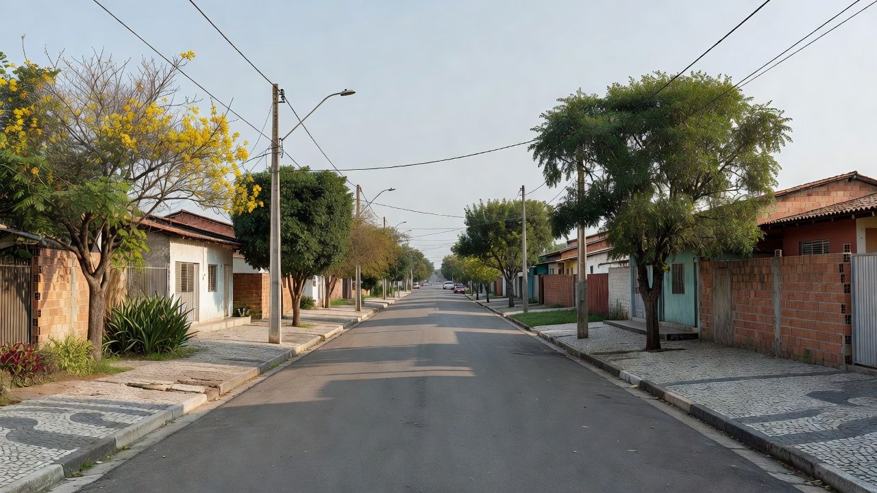 Rua residencial em Taguatinga após briga familiar com disparo