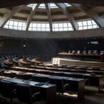 Fachada da Câmara Legislativa do Distrito Federal em Brasília