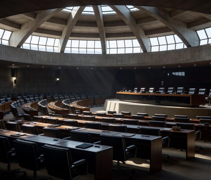 Fachada da Câmara Legislativa do Distrito Federal em Brasília