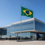 Fachada do Banco de Brasília representando reestruturação financeira