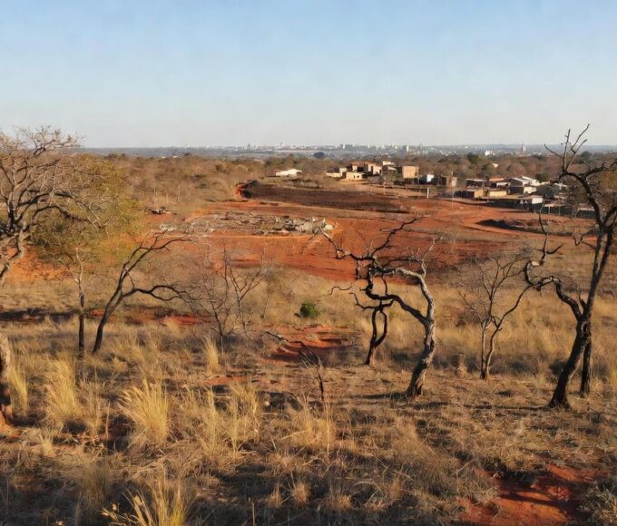Área de cerrado no DF proposta para o Parque Distrital Lobo-Guará