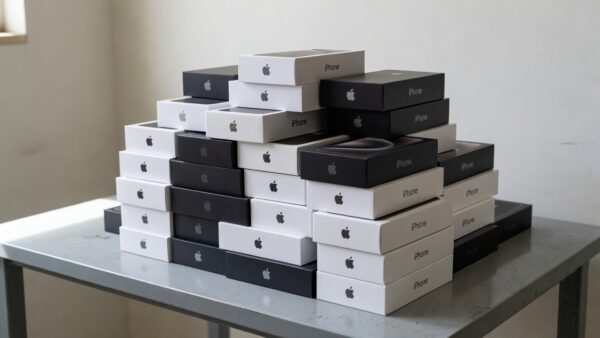 Apreensão de iPhones sem nota fiscal pela PMDF no Gama