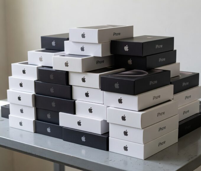 Apreensão de iPhones sem nota fiscal pela PMDF no Gama