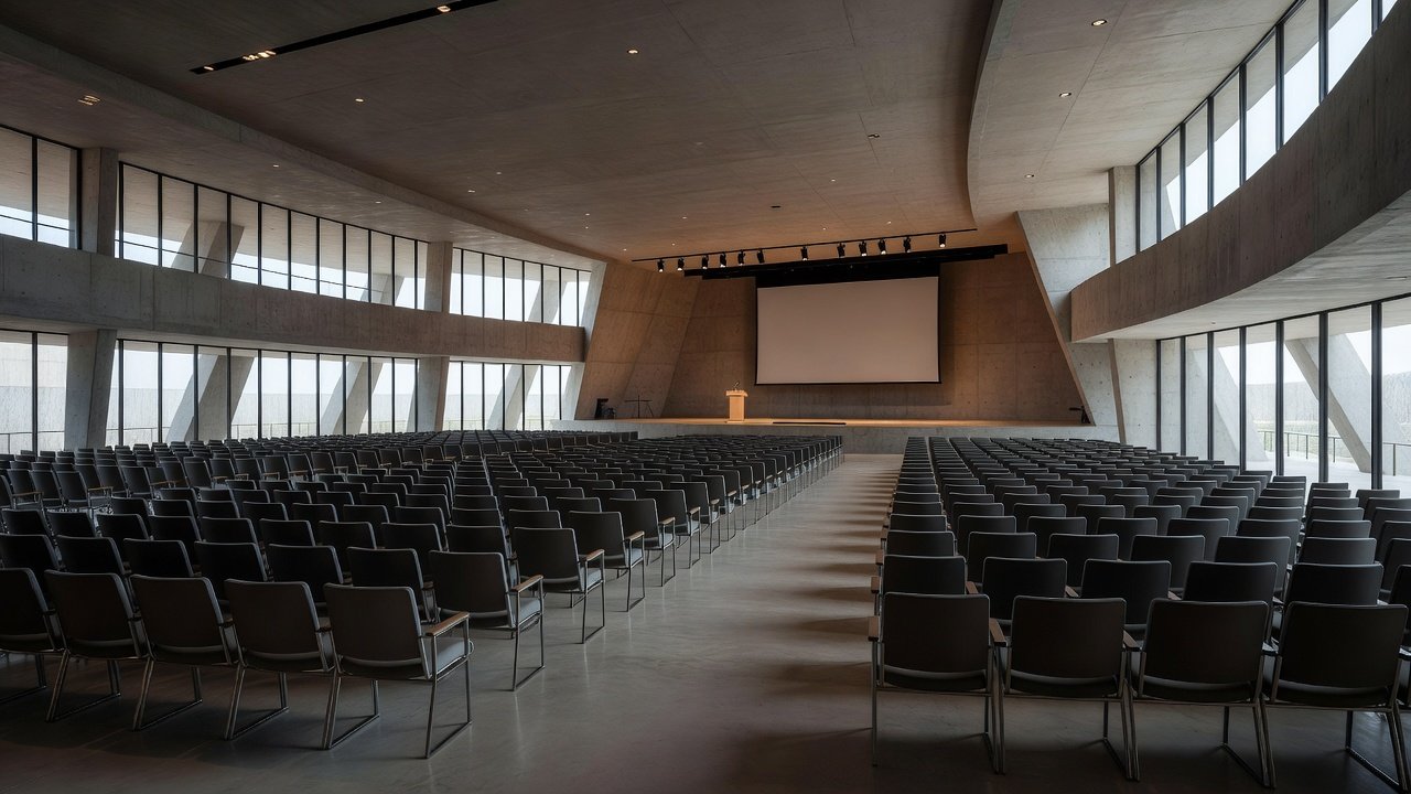 Idosos em auditório em Brasília durante evento sobre prevenção de fraudes e violência