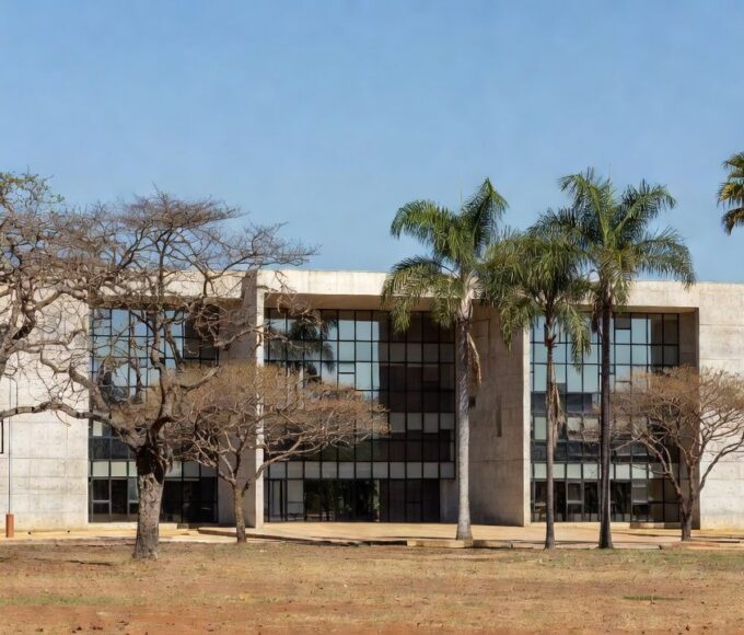 Fachada do Tribunal de Justiça de Goiás