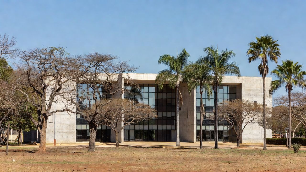 Fachada do Tribunal de Justiça de Goiás