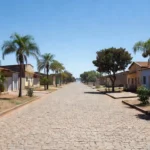Rua no Gama em Brasília representando local de prisão por exposição genital