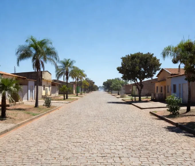 Rua no Gama em Brasília representando local de prisão por exposição genital