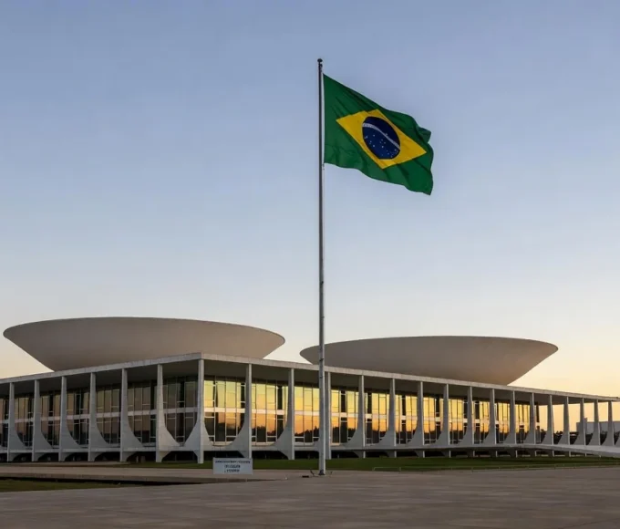Congresso Nacional em Brasília no feriado de 7 de Setembro