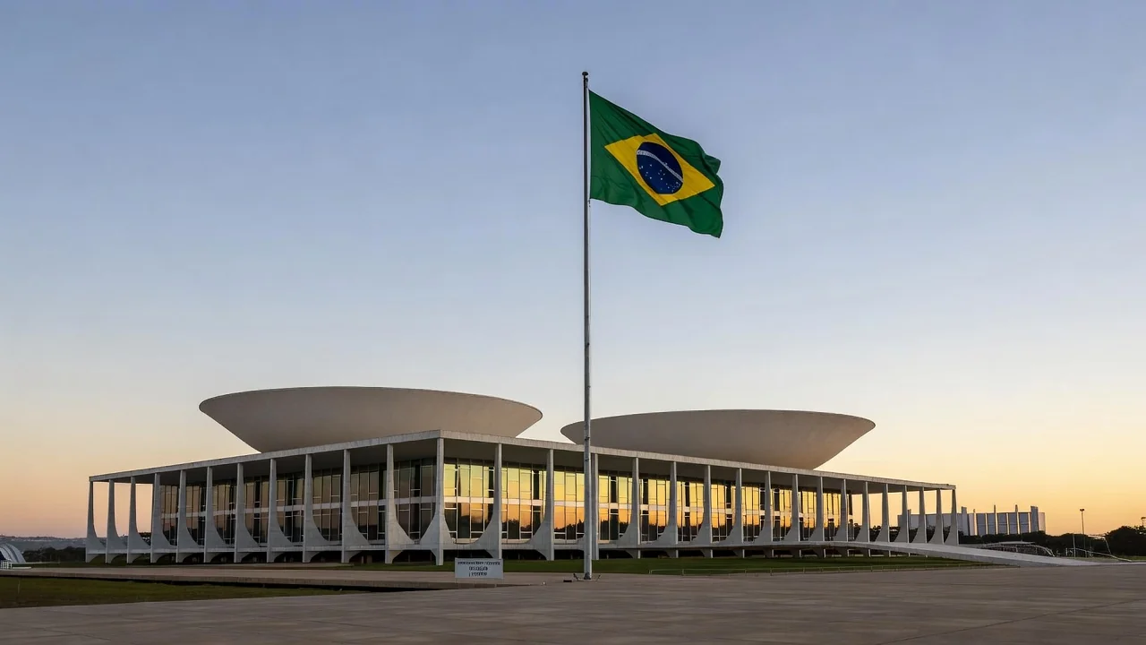 Congresso Nacional em Brasília no feriado de 7 de Setembro