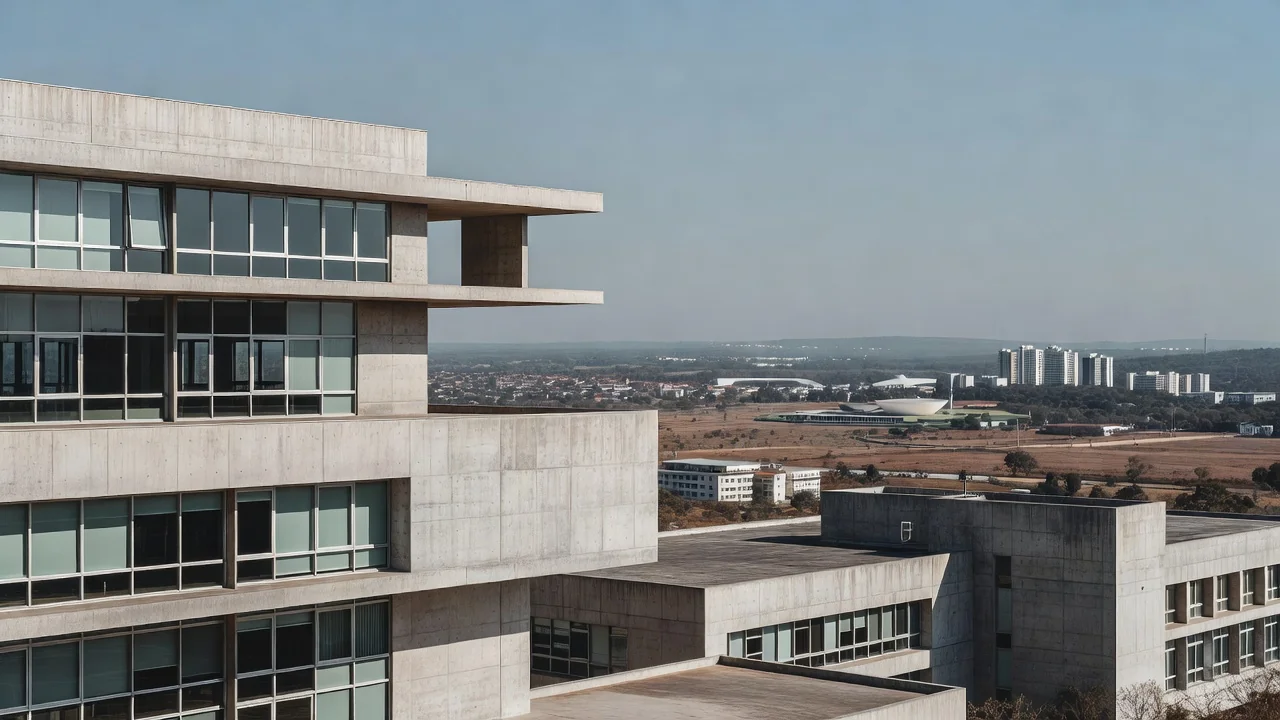 Hospital público em Brasília representando irregularidades na saúde do DF
